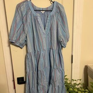 Crown & Ivy Multicolor Striped Blouse